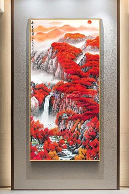 File tranh File tranh hiện đại pha lê gương KF103157 (file gốc) chuẩn màu in