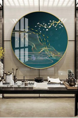 File gốc in ấn File tranh hiện đại pha lê gương KF103230 chuẩn màu CMYK