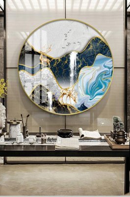 File gốc File tranh hiện đại pha lê gương KF103249 (ảnh rõ nét) để in