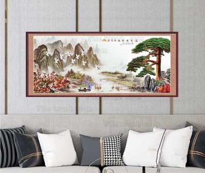 File ảnh gốc File tranh hiện đại pha lê gương KF103273 không vỡ nét