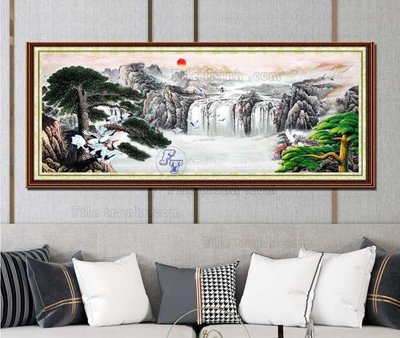 Tải về file gốc File tranh hiện đại pha lê gương KF103275 (chuẩn in ấn)