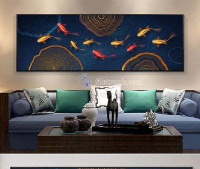 File tranh File tranh hiện đại pha lê gương KF103380 (gốc) in backlit film