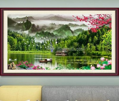 File gốc File tranh hiện đại pha lê gương KF103446 (cho in ấn) từ Filetranh.com