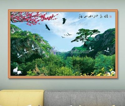 File tranh File tranh hiện đại pha lê gương KF103561 (gốc) chủ đề tĩnh vật