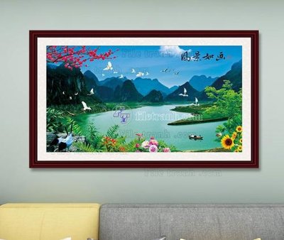 Tải file File tranh hiện đại pha lê gương KF103654 (PSD) cho in tranh kính