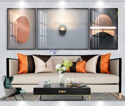 File tranh File tranh hiện đại pha lê gương KF103691 (gốc) chủ đề trẻ em