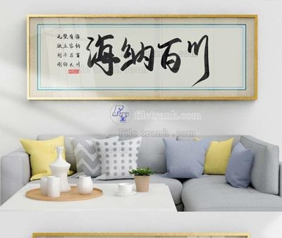 Tải file File tranh hiện đại pha lê gương KF103771 (gốc) chủ đề phong thủy