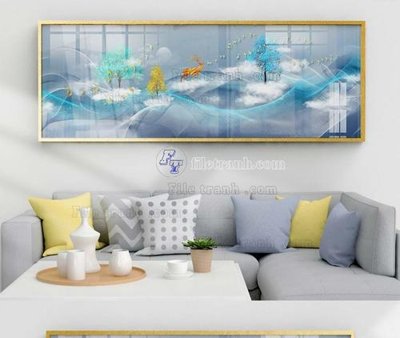 File PSD File tranh hiện đại pha lê gương KF103774 (gốc) cho in quảng cáo