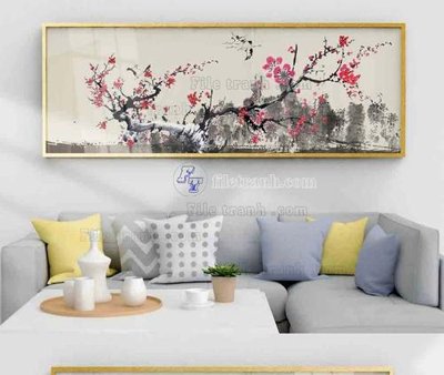 File gốc File tranh hiện đại pha lê gương KF103801 (in tráng gương) nghệ thuật