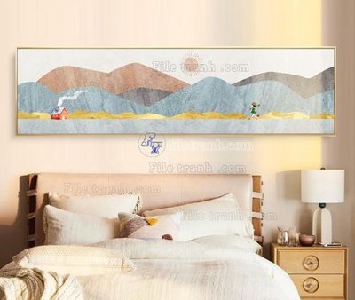 Tải file PSD File tranh hiện đại pha lê gương KF103927 (nguyên layer) để in