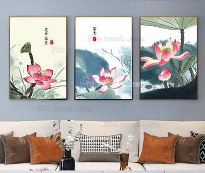 File gốc File tranh hiện đại pha lê gương KF103998 (bản quyền) cho in ấn