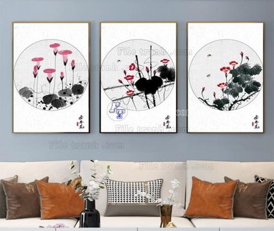 File gốc File tranh hiện đại pha lê gương KF104011 (in 3D) cho trang trí