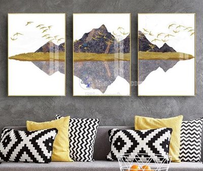 File PSD File tranh hiện đại pha lê gương KF104016 (chất lượng in ấn)