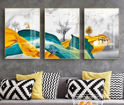 File gốc File tranh hiện đại pha lê gương KF104076 (cho in ấn) từ Filetranh.com