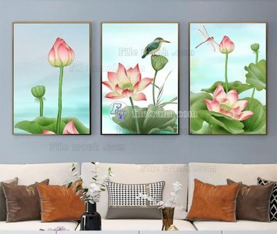 File gốc File tranh hiện đại pha lê gương KF104084 (phiên bản chuẩn) để in ấn