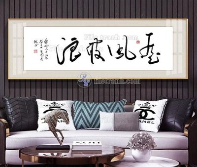 File in mica File tranh hiện đại pha lê gương KF104091 (bản gốc) sắc sảo