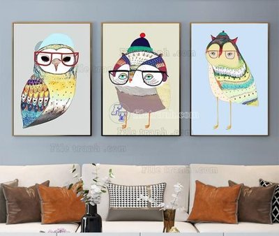 File tranh File tranh hiện đại pha lê gương KF104105 (bản gốc) treo tường