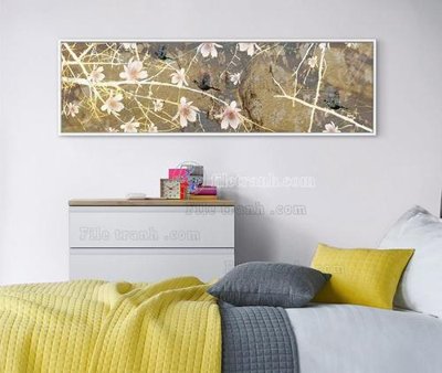 File in trần File tranh hiện đại pha lê gương KF104118 (bản gốc) trời sao