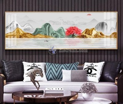 Download file gốc File tranh hiện đại pha lê gương KF104148 (dùng cho in ấn)