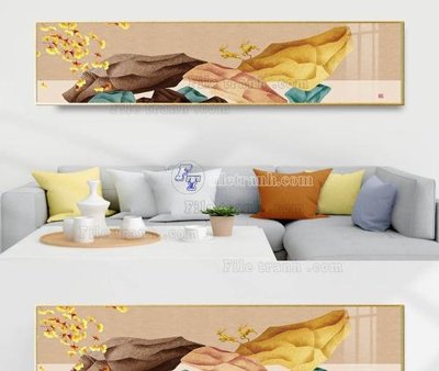 File PSD File tranh hiện đại pha lê gương KF104171 (gốc) cho designer