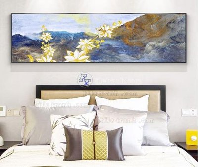 File in trần File tranh hiện đại pha lê gương KF104190 (bản gốc) trời sao