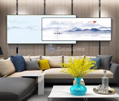 File tranh File tranh hiện đại pha lê gương KF104209 (ảnh gốc) sắc nét hoàn hảo