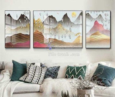 Download file tranh File tranh hiện đại pha lê gương KF104211 (file gốc PSD)