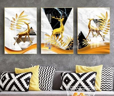 File PSD in ấn File tranh hiện đại pha lê gương KF104457 (chất lượng cao)