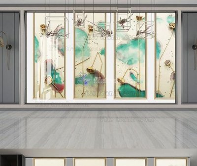 Mua file gốc File tranh hiện đại pha lê gương KF104531 (in ấn) tại Filetranh.com