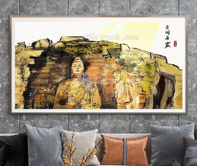 File ảnh File tranh hiện đại pha lê gương KF104539 (gốc) in biển hiệu