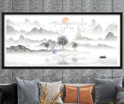 Download file File tranh hiện đại pha lê gương KF104646 (chất lượng in ấn)