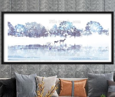 Tải file File tranh hiện đại pha lê gương KF104700 (gốc) làm tranh trang trí