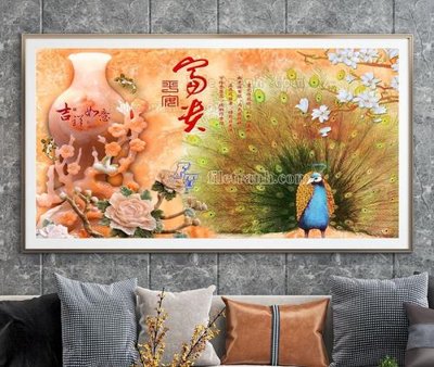 File in ấn File tranh hiện đại pha lê gương KF104829 (bản gốc) từ file gốc