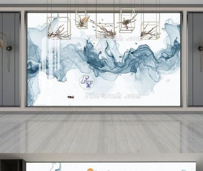 Tải xuống file tranh gốc File tranh hiện đại pha lê gương KF104897 (PSD/TIFF)