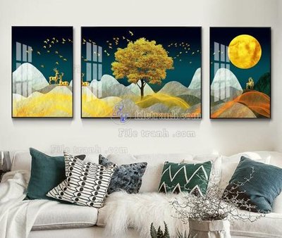 Tải file File tranh hiện đại pha lê gương KF104943 (ảnh gốc) file TIFF