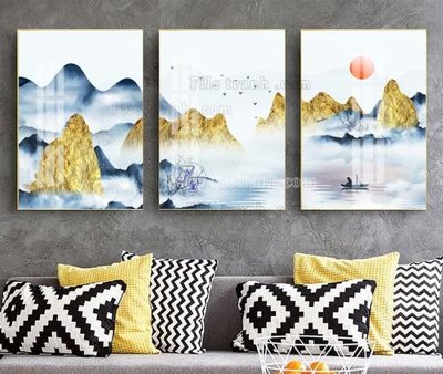 File tranh File tranh hiện đại pha lê gương KF104947 (gốc) chủ đề trẻ em