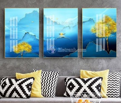 Mua file gốc File tranh hiện đại pha lê gương KF104949 (PSD) tại Filetranh.com