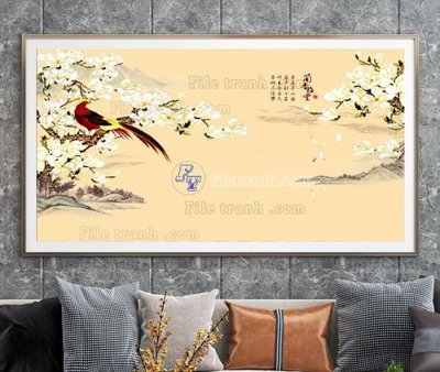 File gốc in ấn File tranh hiện đại pha lê gương KF104966 độ phân giải cao