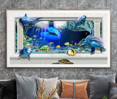 Tải file tranh File tranh hiện đại pha lê gương KF104986 (ảnh gốc) ngay