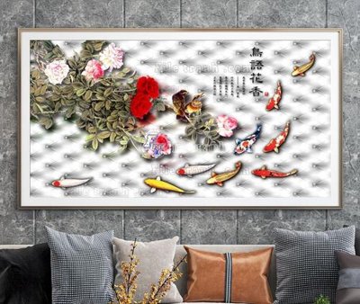 Tải file gốc File tranh hiện đại pha lê gương KF104992 (để in lụa)