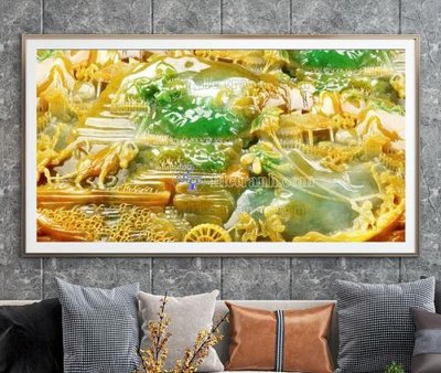 Mua file gốc File tranh hiện đại pha lê gương KF105017 (PSD) tại Filetranh.com