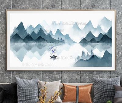 Tải file File tranh hiện đại pha lê gương KF105052 (gốc) in trên mọi chất liệu