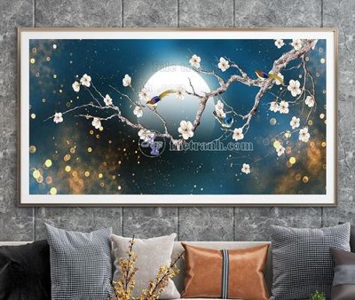 File gốc File tranh hiện đại pha lê gương KF105072 (in 3D) nghệ thuật