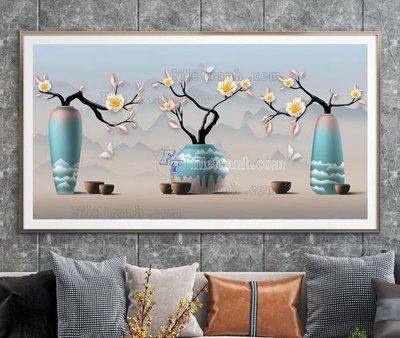 File PSD File tranh hiện đại pha lê gương KF105096 (bản gốc) chất lượng nhất