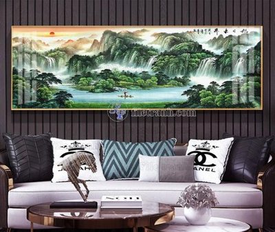 Download file ảnh gốc File tranh hiện đại pha lê gương KF105177 để in ấn