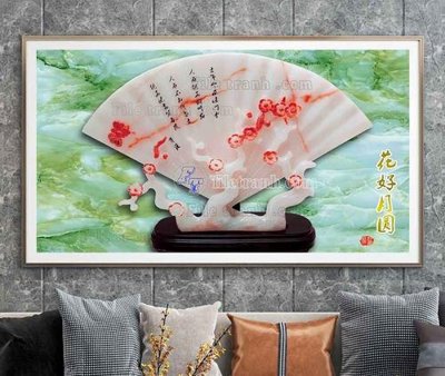 File in mica File tranh hiện đại pha lê gương KF105229 (bản gốc) sắc sảo