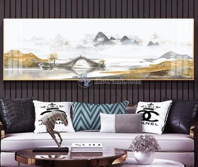 Hình ảnh gốc File tranh hiện đại pha lê gương KF105244 (để in khổ lớn)