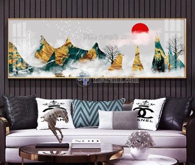 File PSD in ấn File tranh hiện đại pha lê gương KF105273 (chất lượng cao)