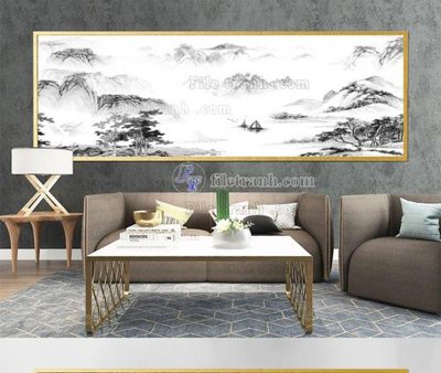 File tranh File tranh hiện đại pha lê gương KF105293 (bản gốc) trang trí văn phòng