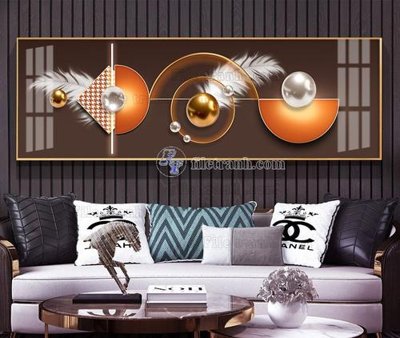 File gốc File tranh hiện đại pha lê gương KF105380 (in mica) cắt laser